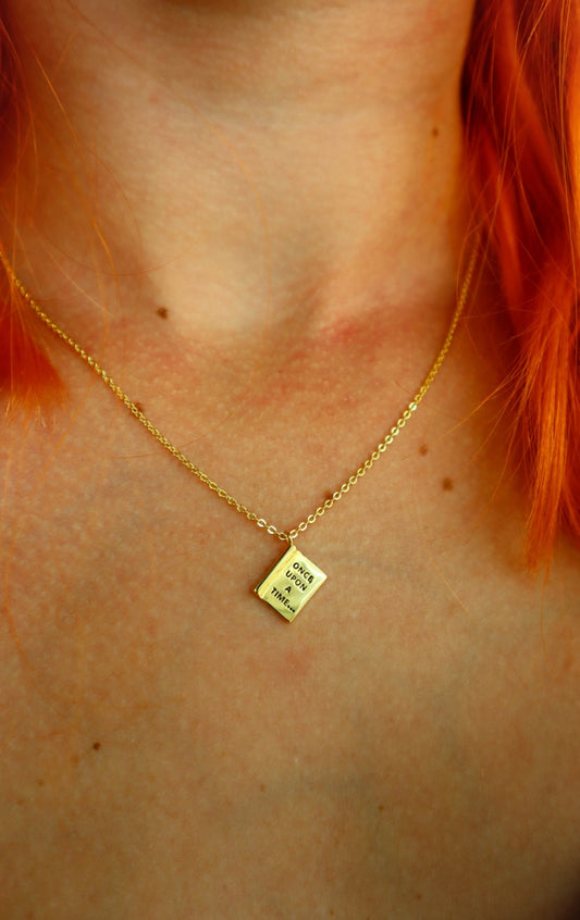 Book Necklace