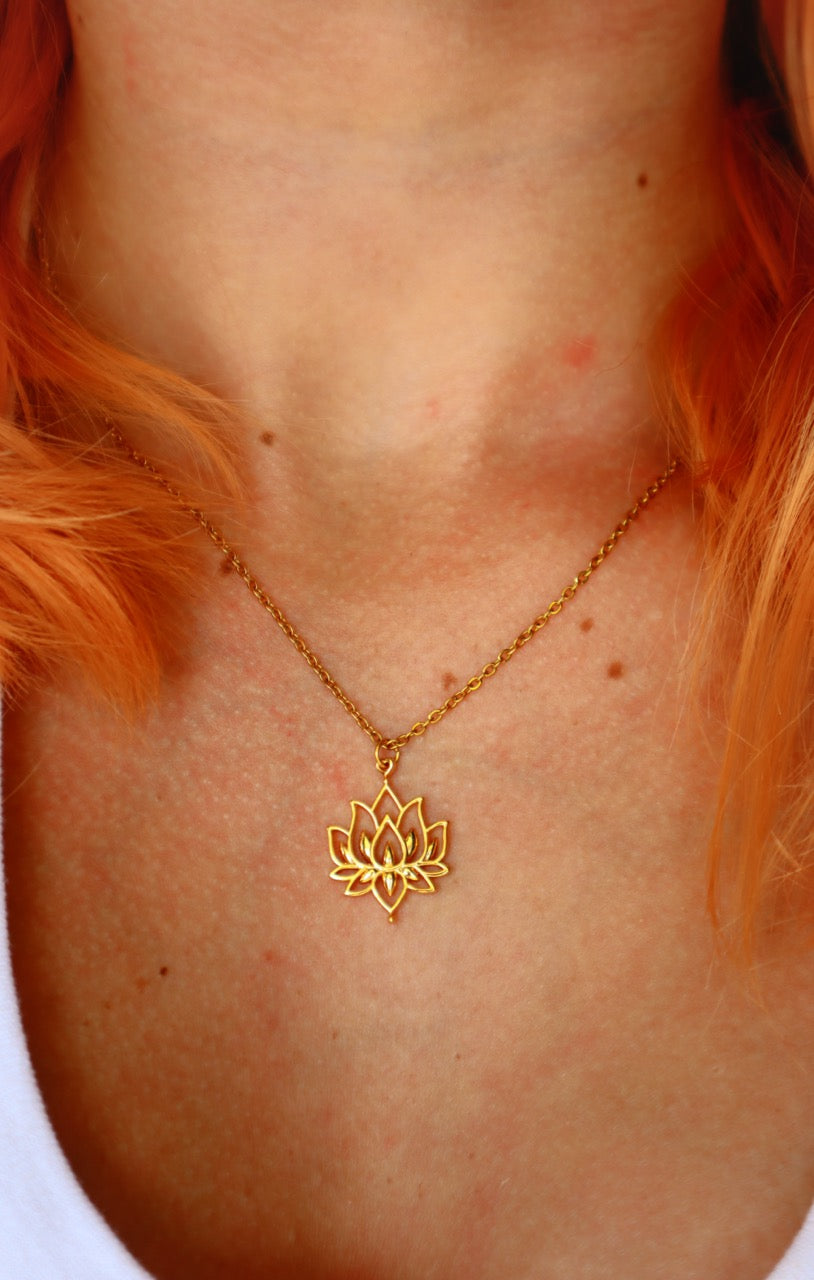 Lotus Necklace