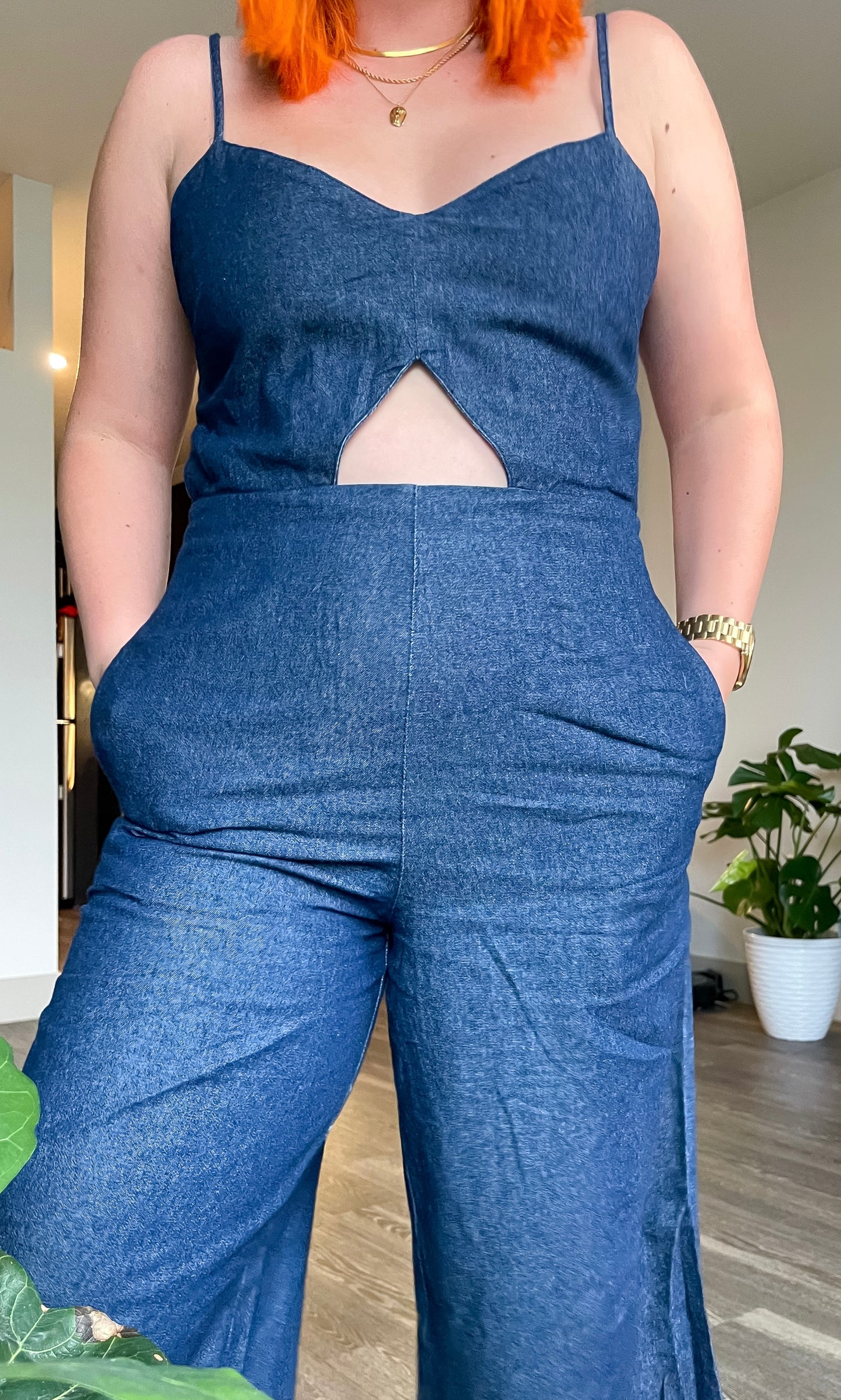 Denim Jumpsuit